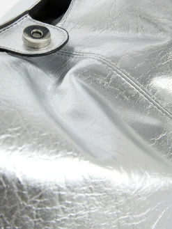 Metallic Faux Leather Shopper|Primark Outlet