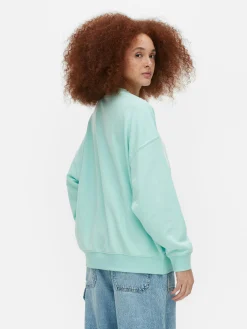 Miami Lettering Oversized Sweatshirt|Primark Discount