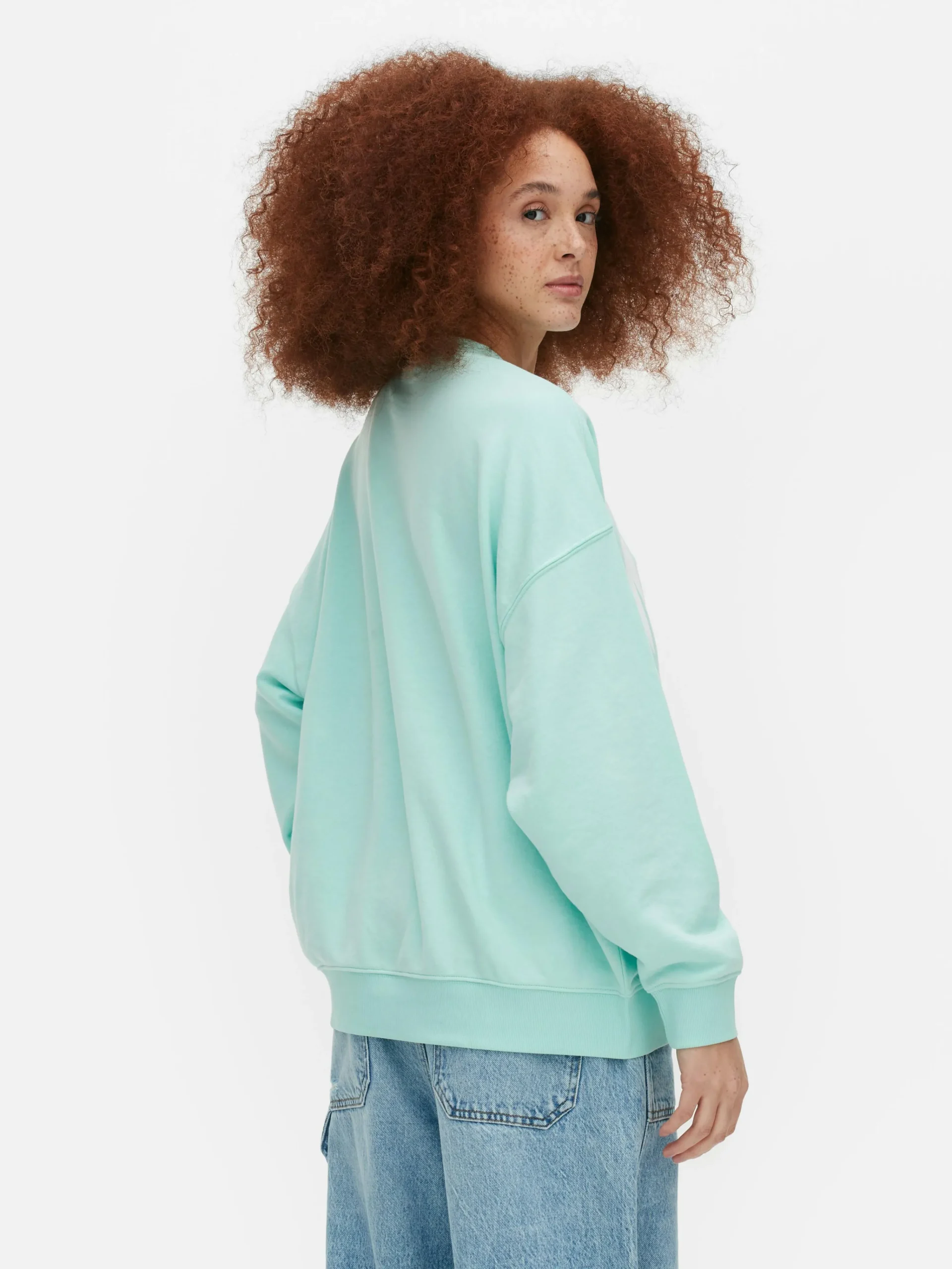 Miami Lettering Oversized Sweatshirt|Primark Discount