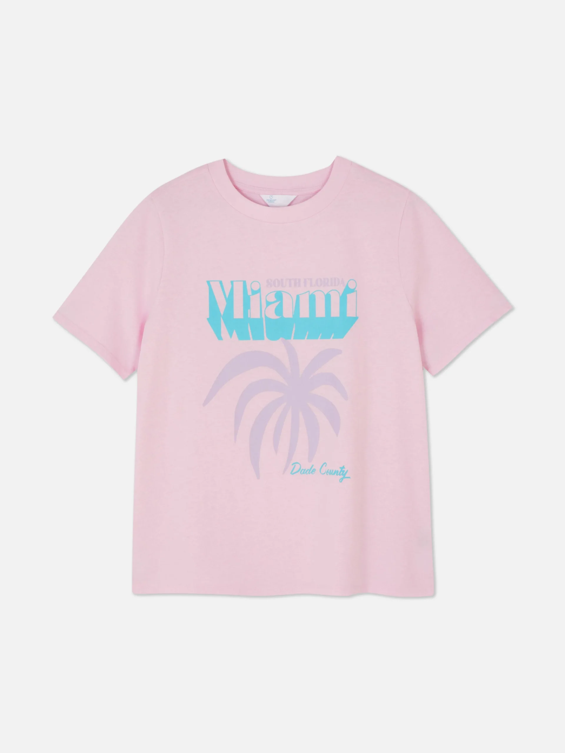 Miami Print T-Shirt|Primark Hot