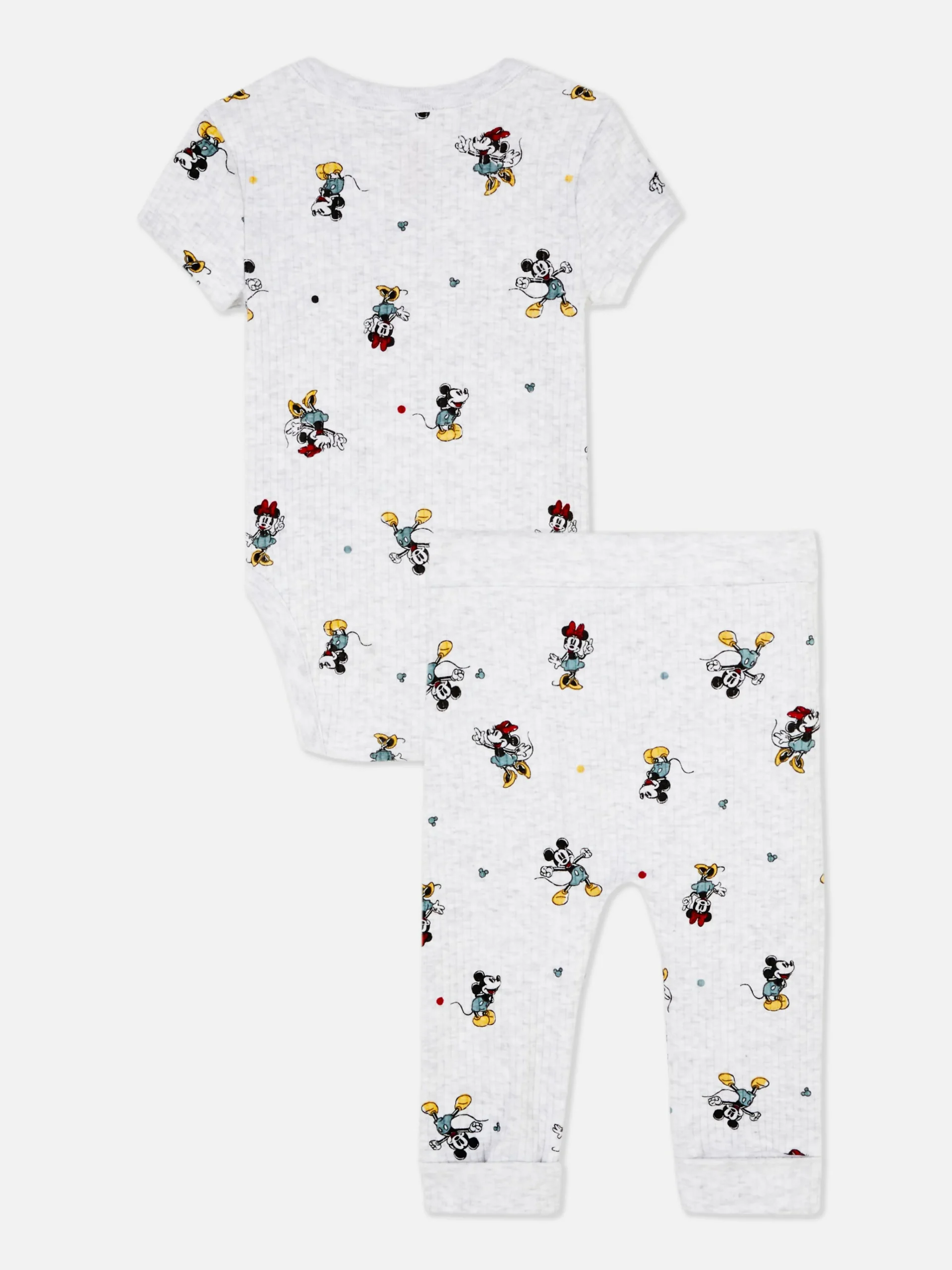Mickey And Minnie Mouse Bodysuit And Leggings Set|Primark Best