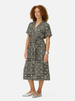 Midi Shirt Dress|Primark