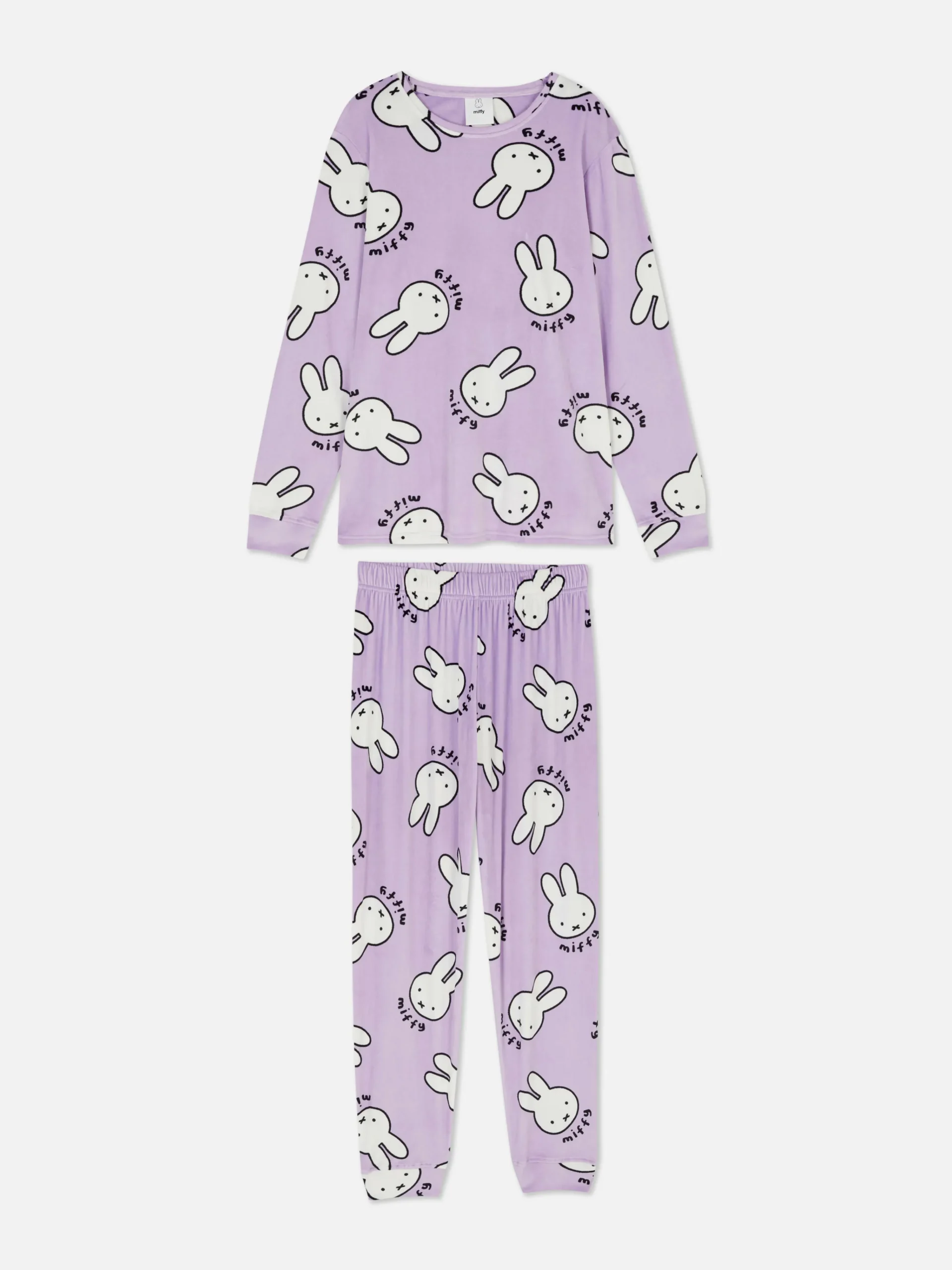 Miffy Long Sleeve Fleece Pajamas|Primark