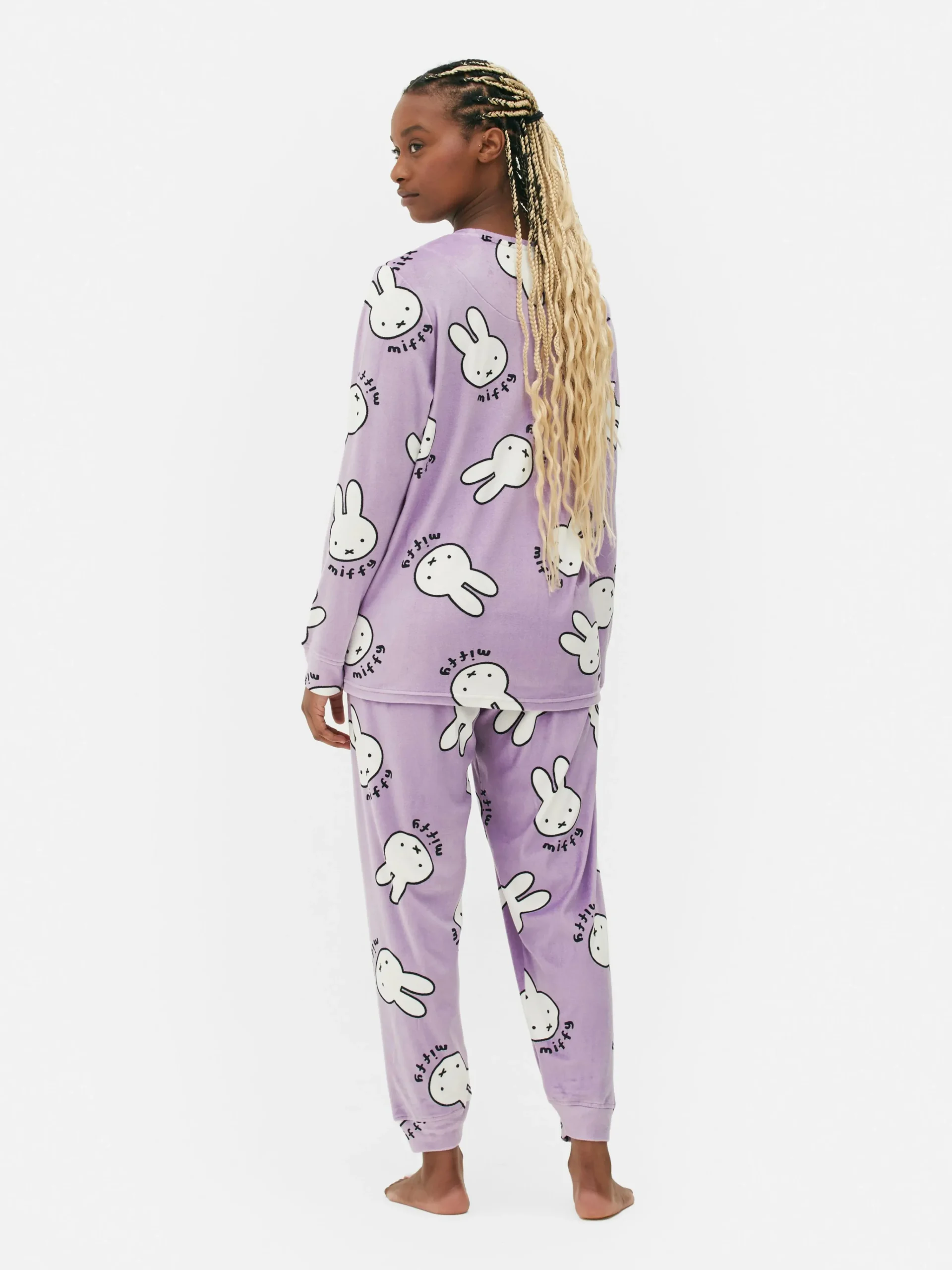 Miffy Long Sleeve Fleece Pajamas|Primark