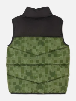 Minecraft Zip-Up Puffer Vest|Primark Hot