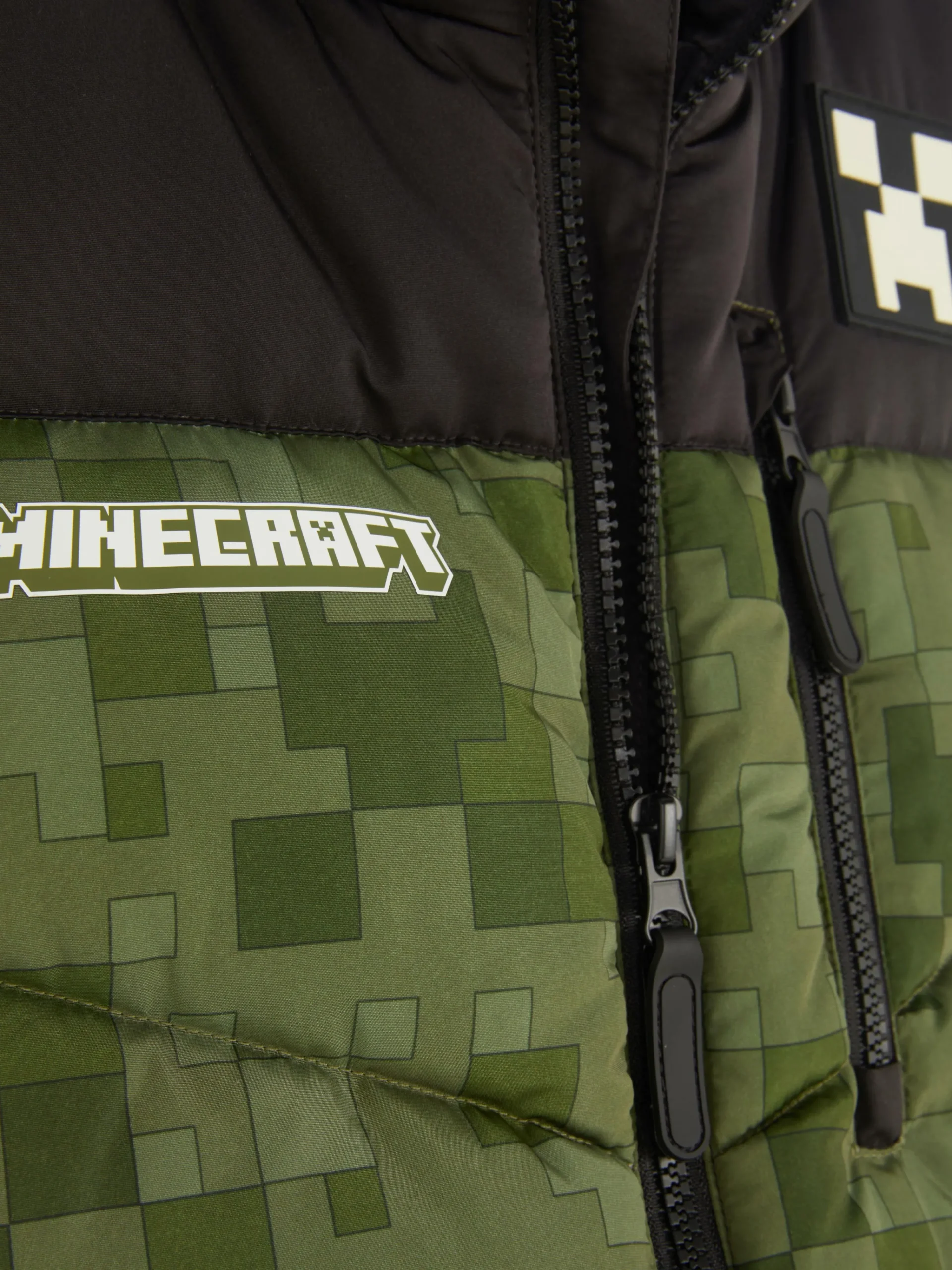 Minecraft Zip-Up Puffer Vest|Primark Hot