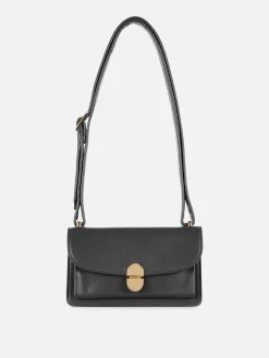Mini Lock Crossbody Bag|Primark Hot