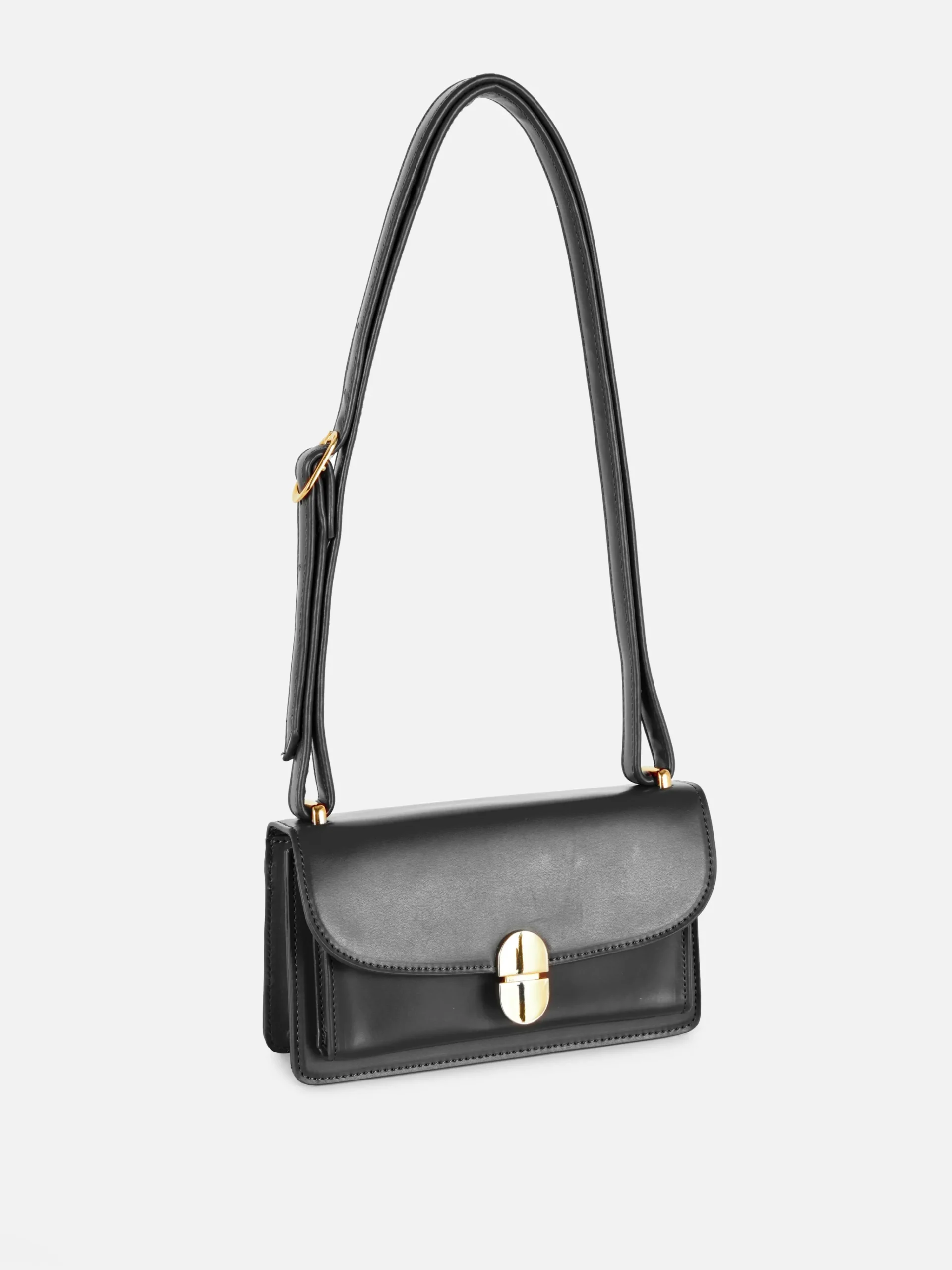 Mini Lock Crossbody Bag|Primark Hot