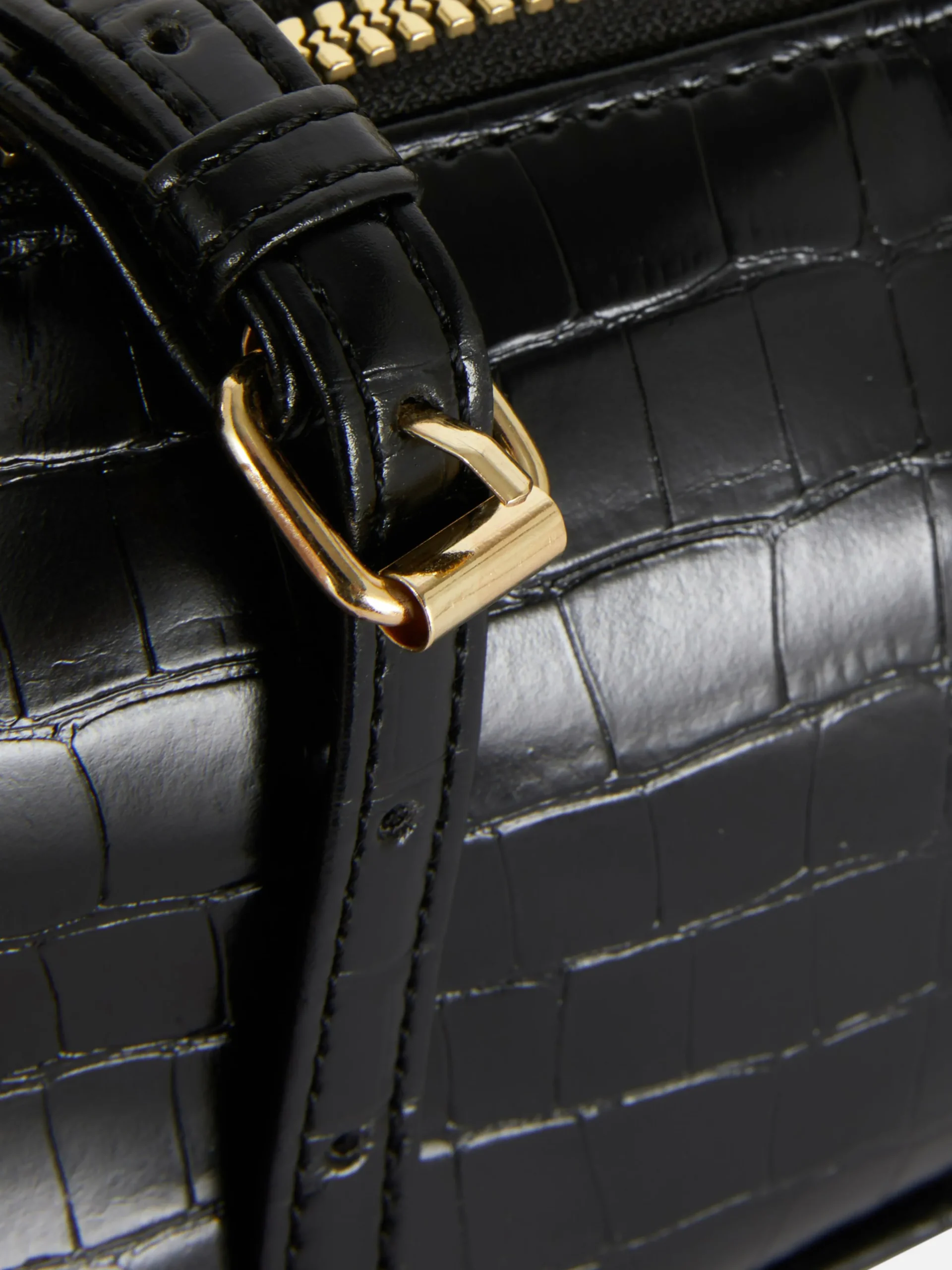 Mini Mock Croc Crossbody Bag|Primark