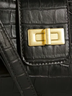Mock Croc Shoulder Bag|Primark Sale
