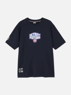 NBA Detroit Pistons T-Shirt|Primark Clearance