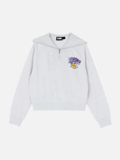 NBA Los Angeles Lakers Half Zip Sweatshirt|Primark Online