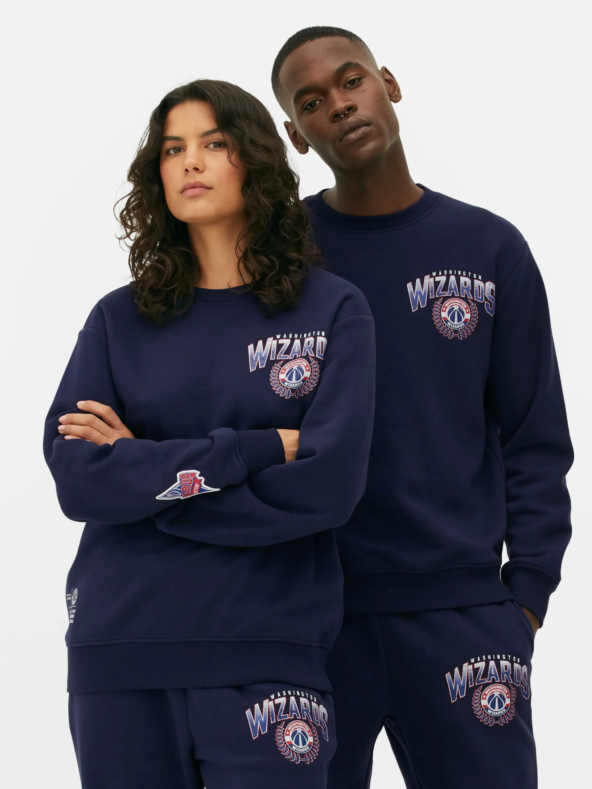 NBA Washington Wizards Co-ord Sweatshirt|Primark Clearance