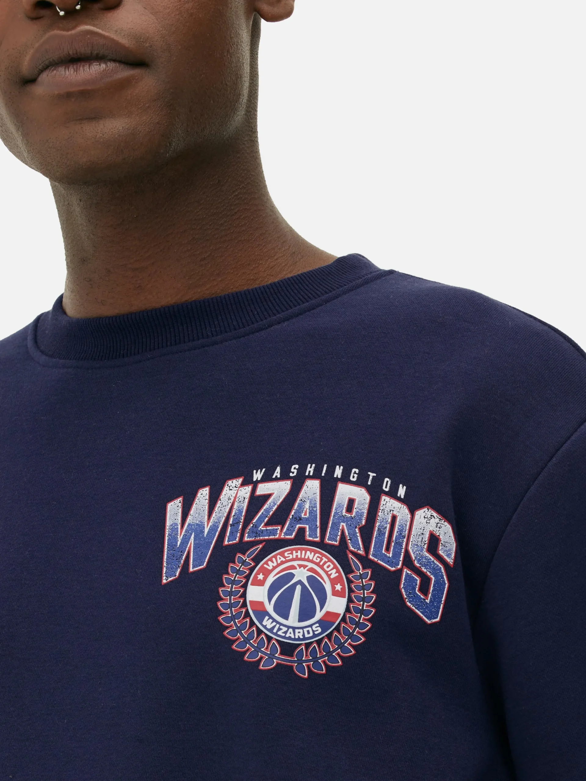 NBA Washington Wizards Co-ord Sweatshirt|Primark Clearance