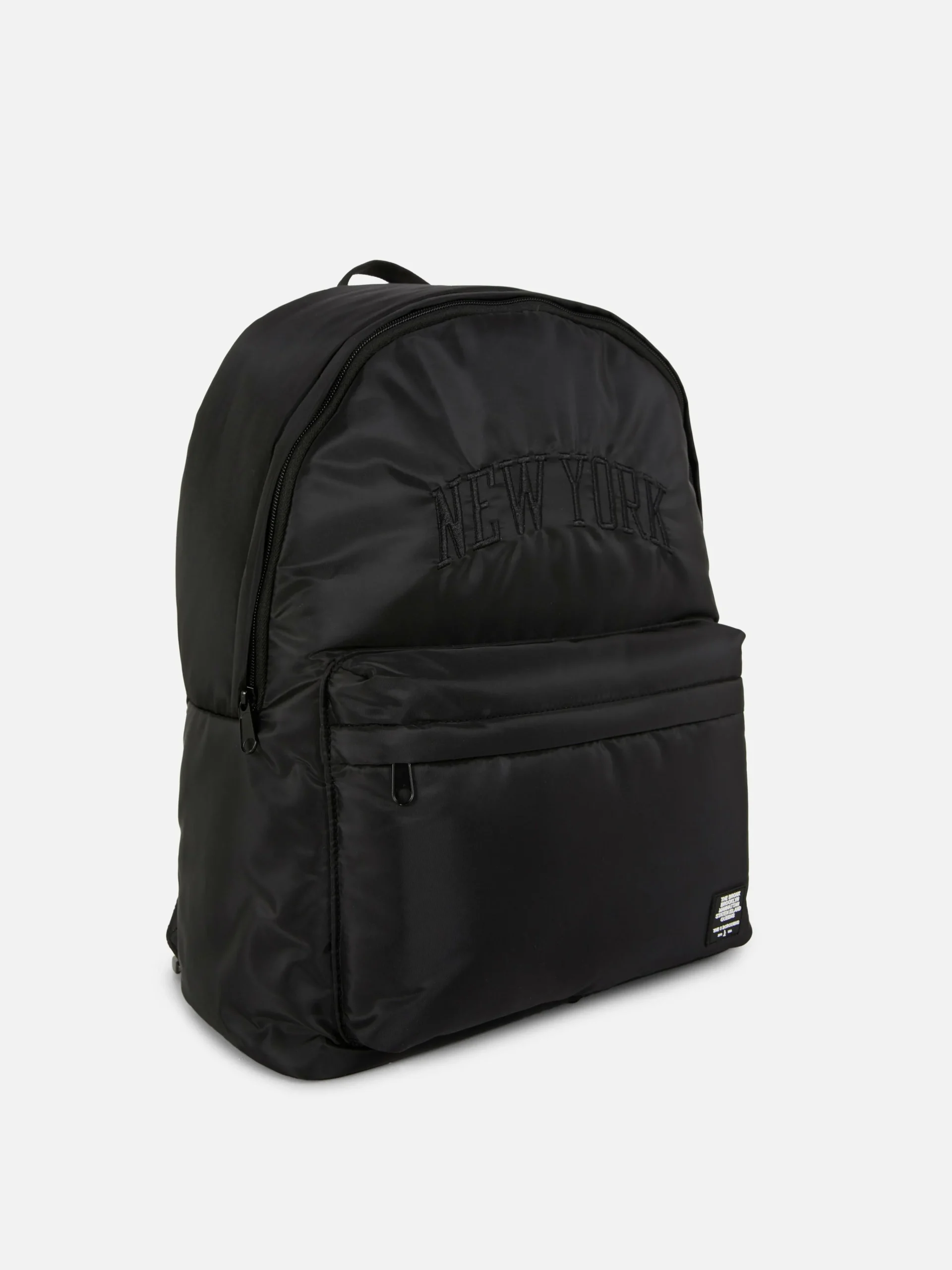 New York Embroidered Backpack|Primark Online