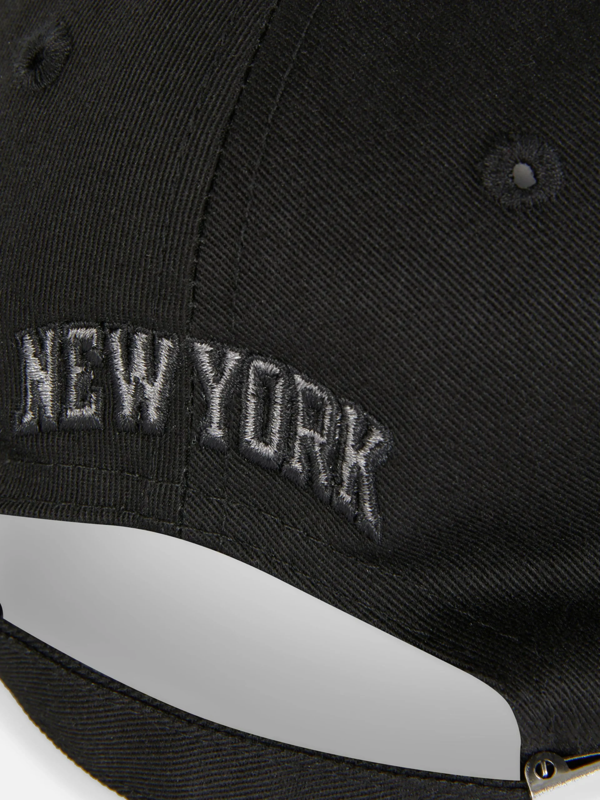 New York Embroidered Baseball Cap|Primark