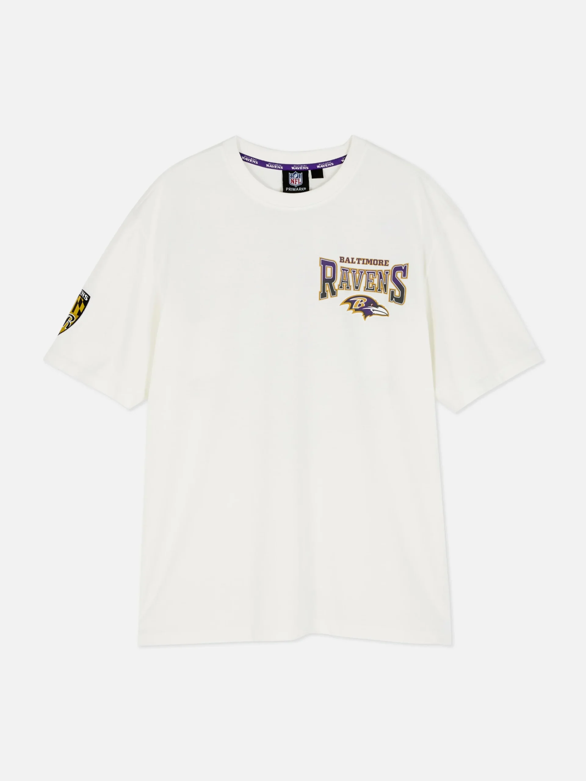 NFL Baltimore Ravens T-Shirt|Primark Discount