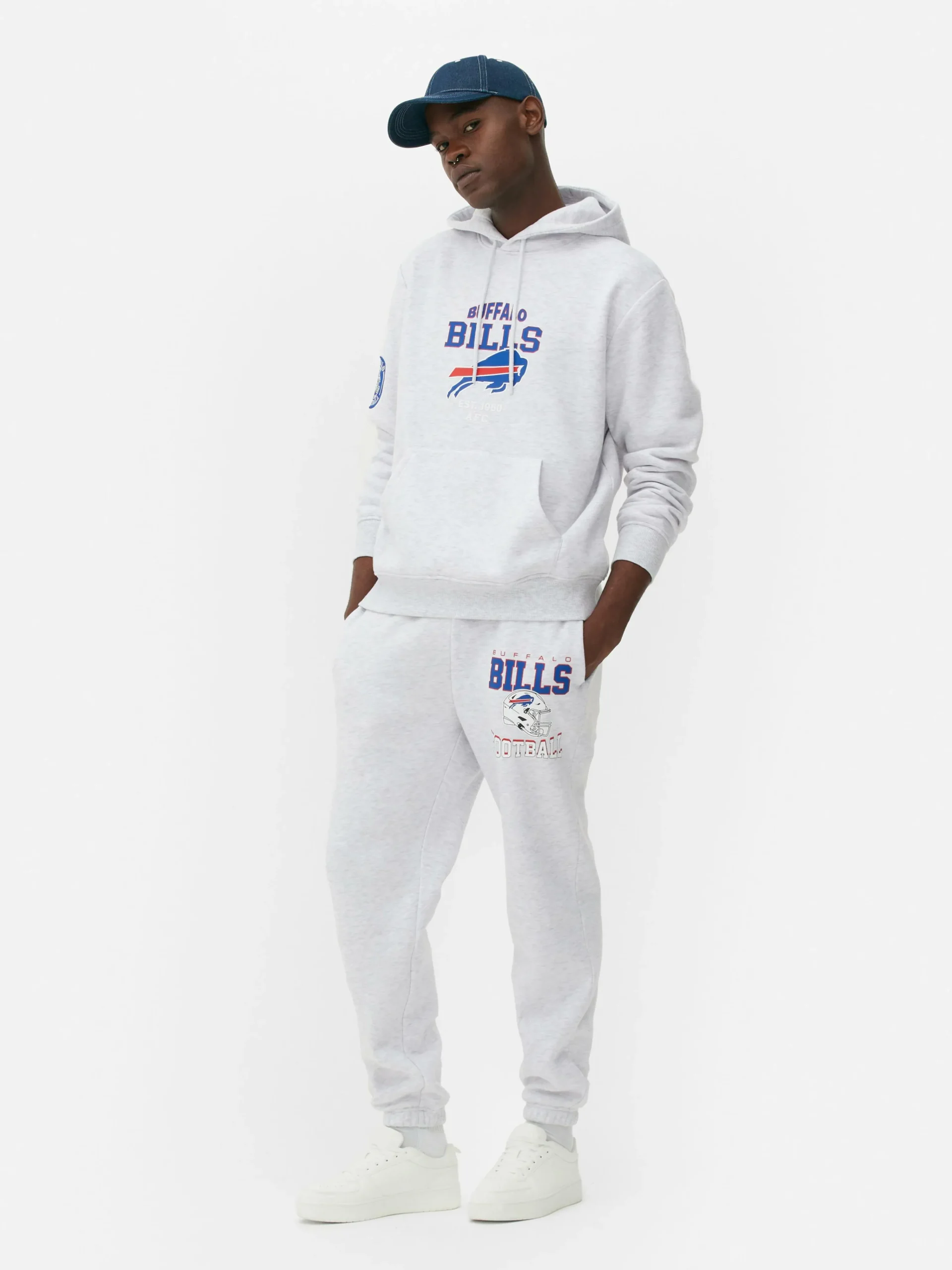 NFL Buffalo Bills Drawstring Hoodie|Primark Sale