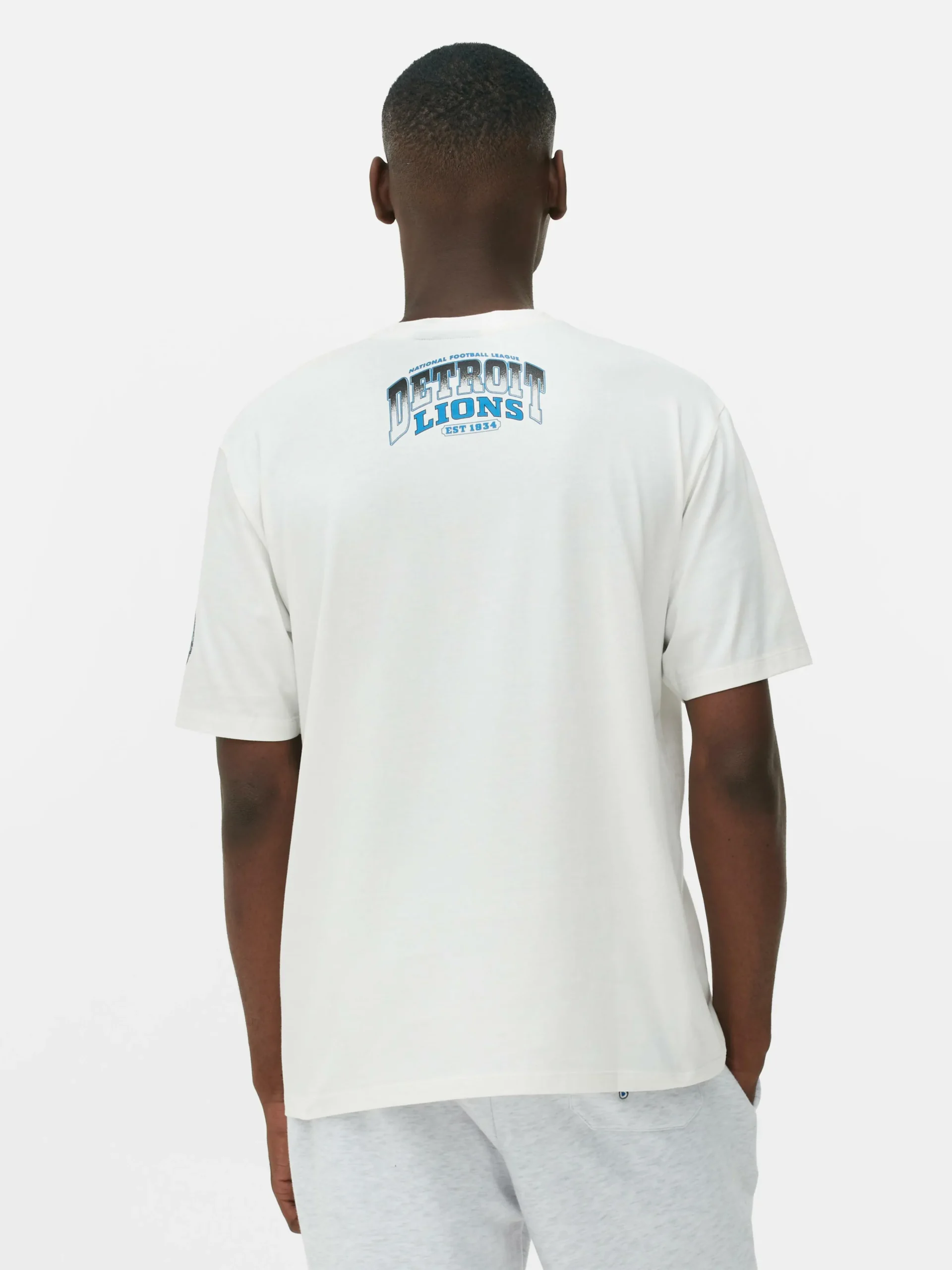 NFL Detroit Lions Graphic T-Shirt|Primark