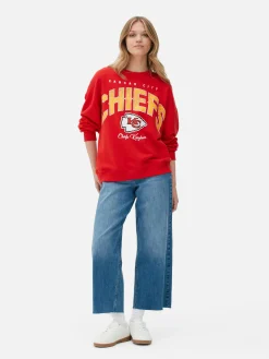 NFL Kansas City Chiefs Oversized Sweatshirt|Primark