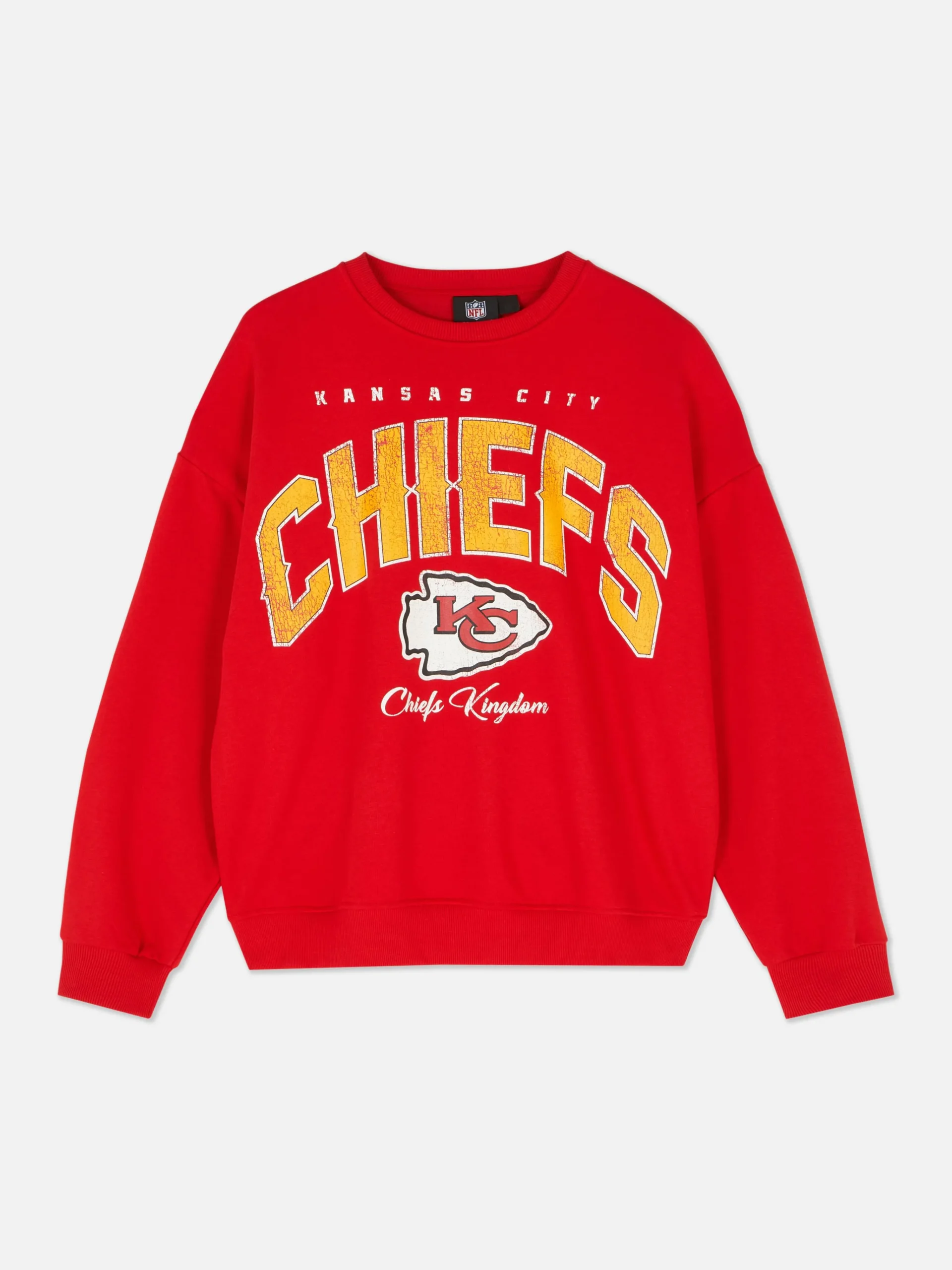 NFL Kansas City Chiefs Oversized Sweatshirt|Primark