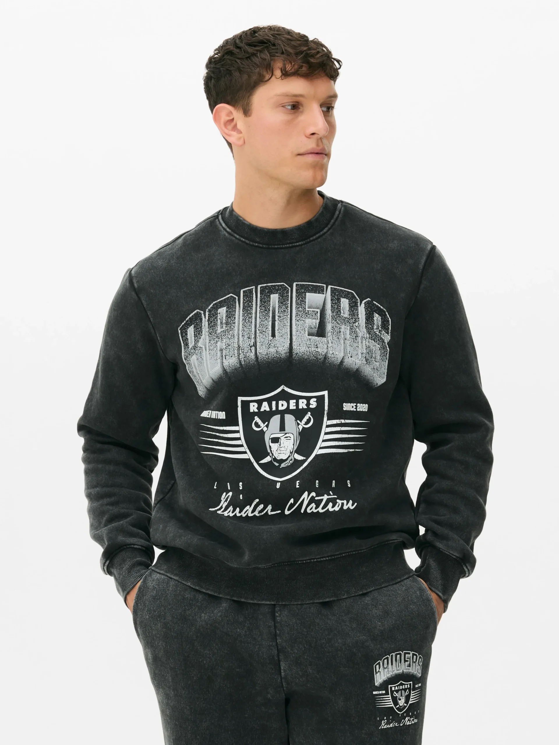 NFL Las Vegas Raiders Sweatshirt|Primark Online