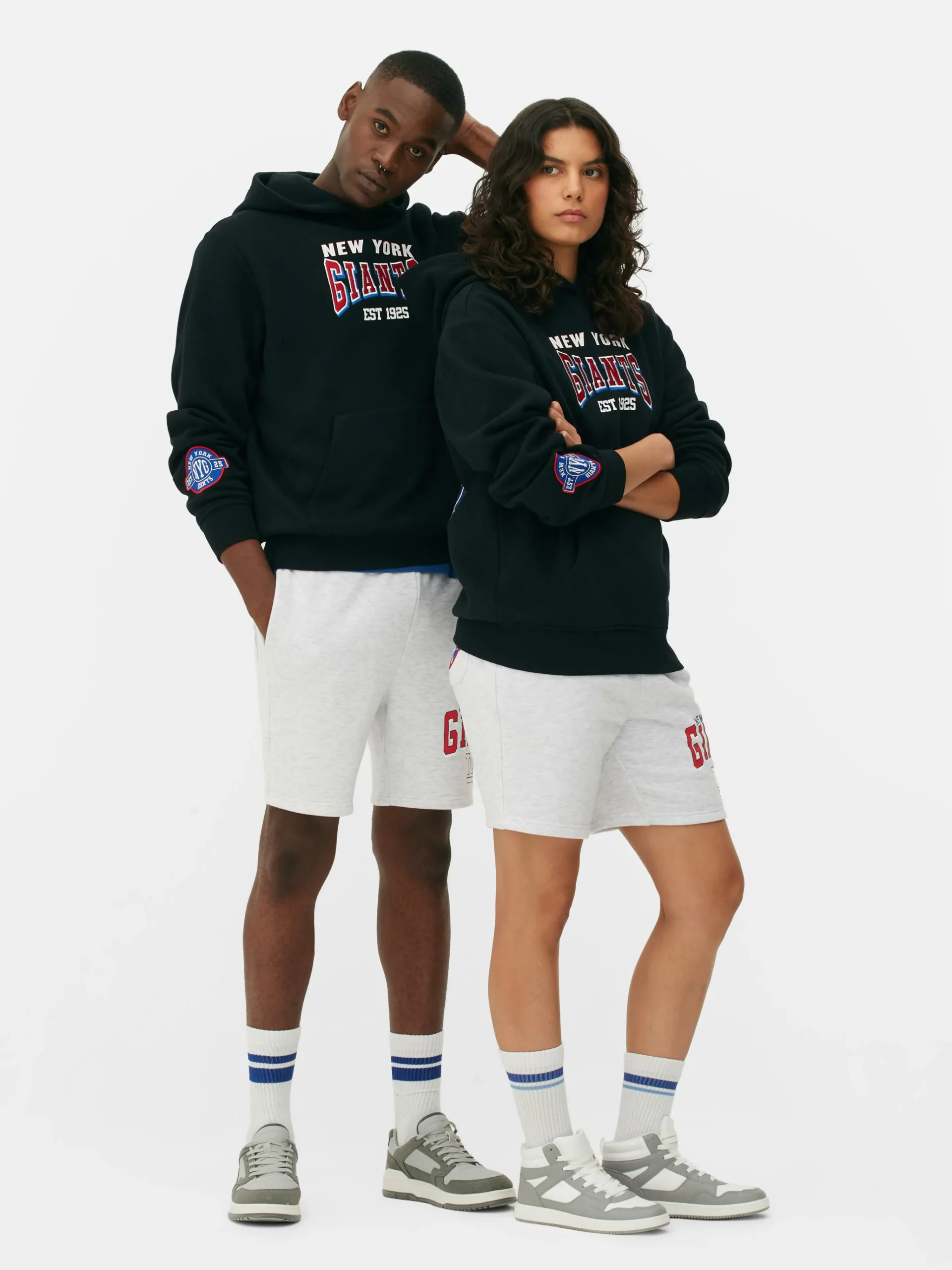 NFL New York Giants Graphic Hoodie|Primark Online
