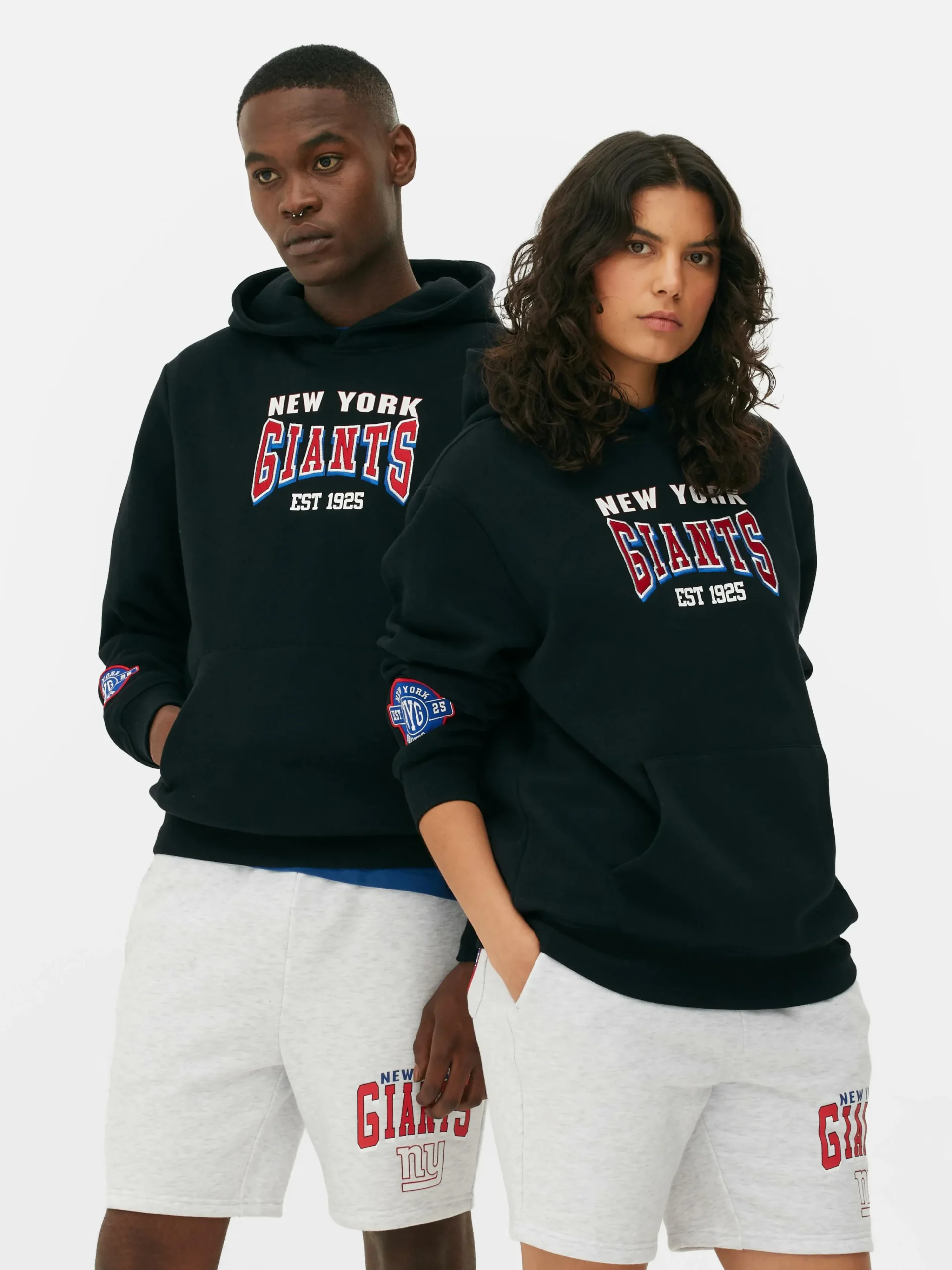 NFL New York Giants Graphic Hoodie|Primark Online