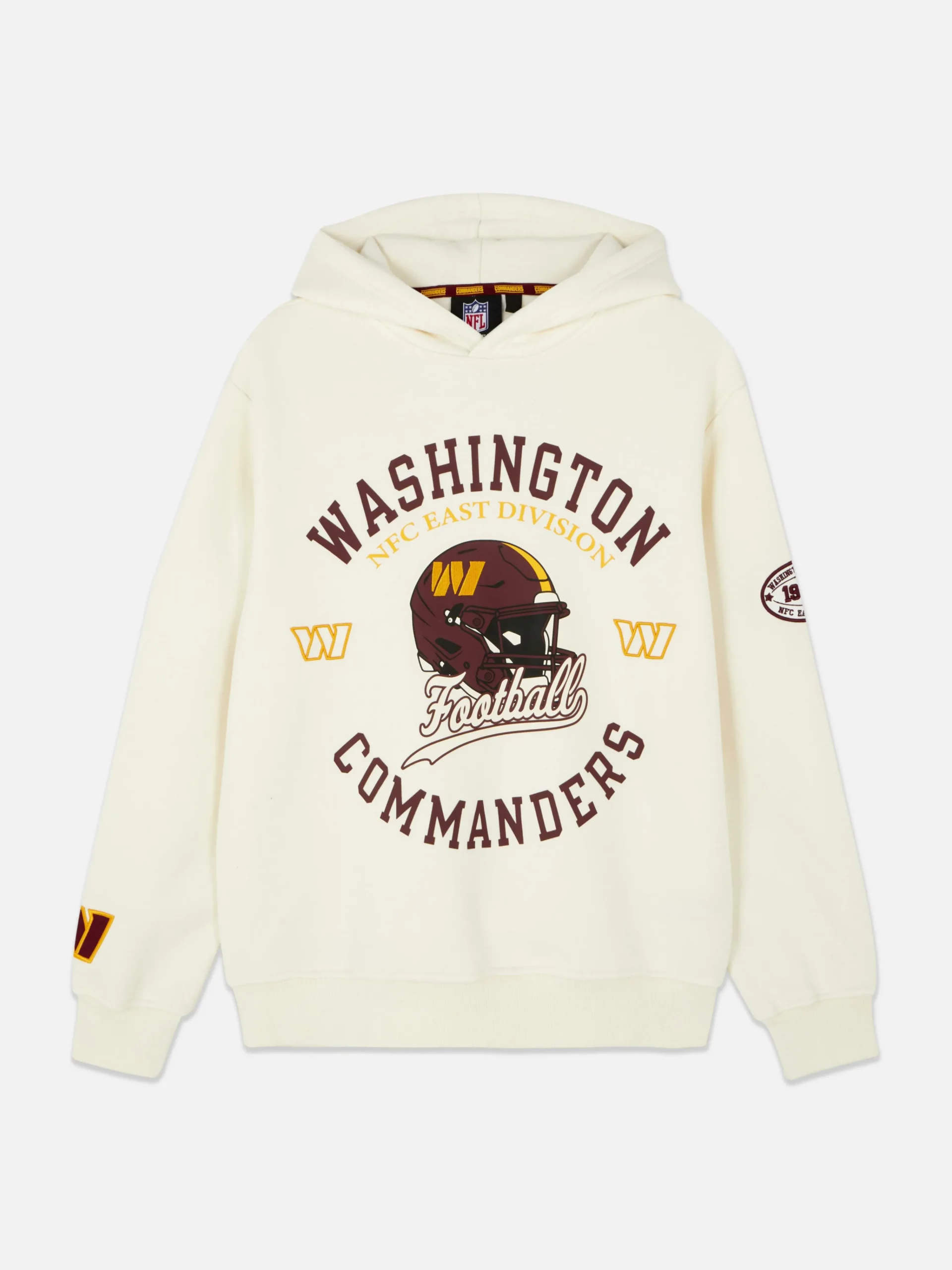 NFL Washington Commanders Hoodie|Primark Best