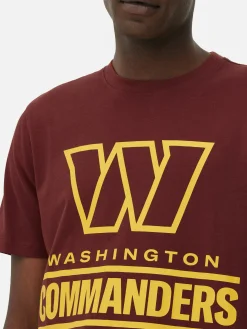 NFL Washington Commanders Graphic T-Shirt|Primark Online