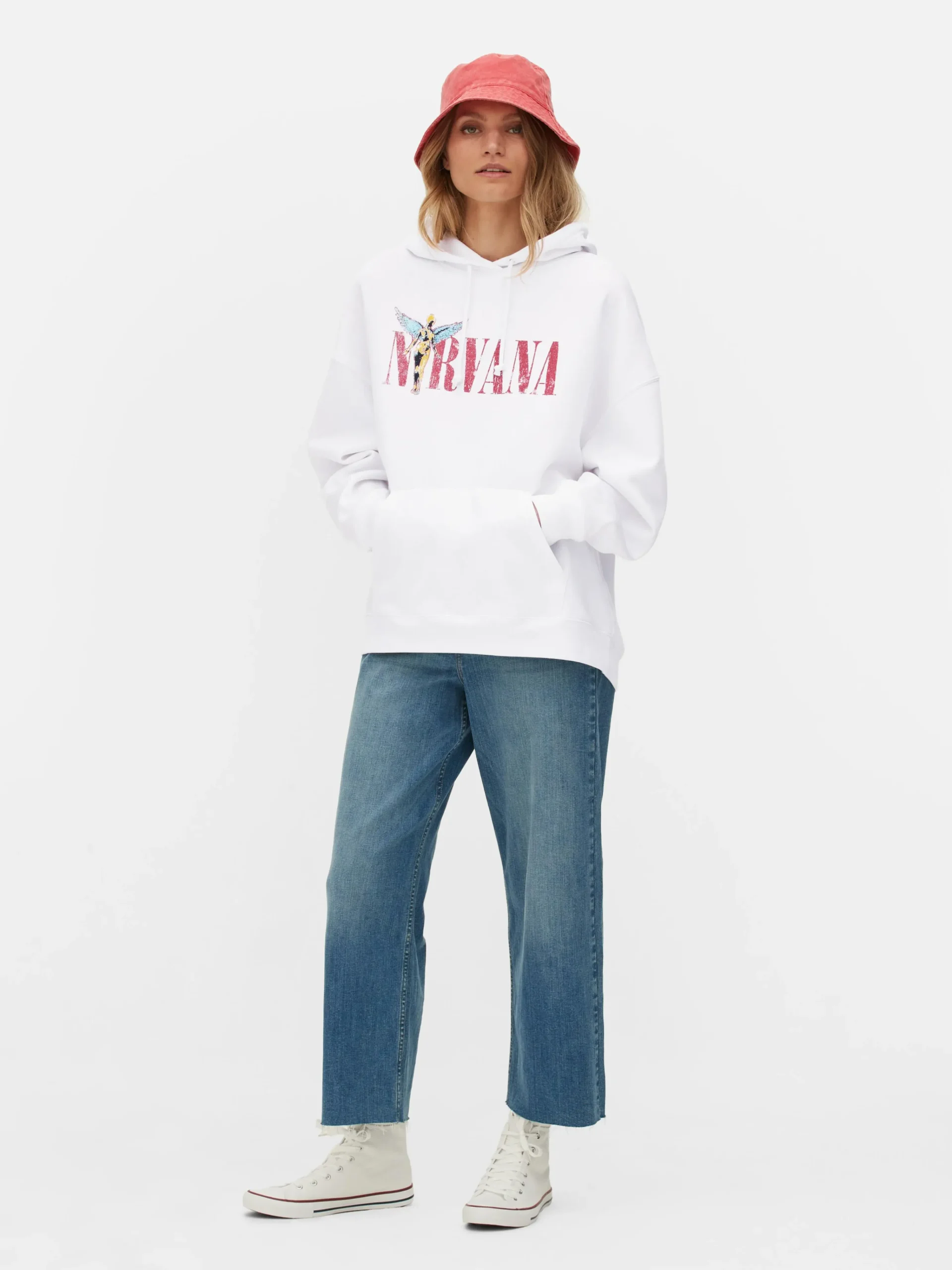 Nirvana Graphic Hoodie|Primark Outlet