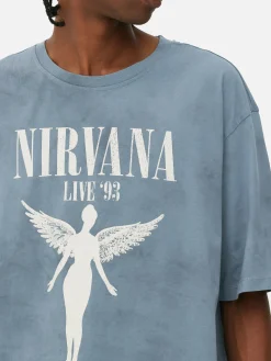 Nirvana Tie Dye Graphic T-Shirt|Primark