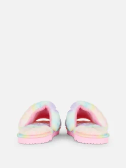 Ombré Faux Fur Slippers|Primark New