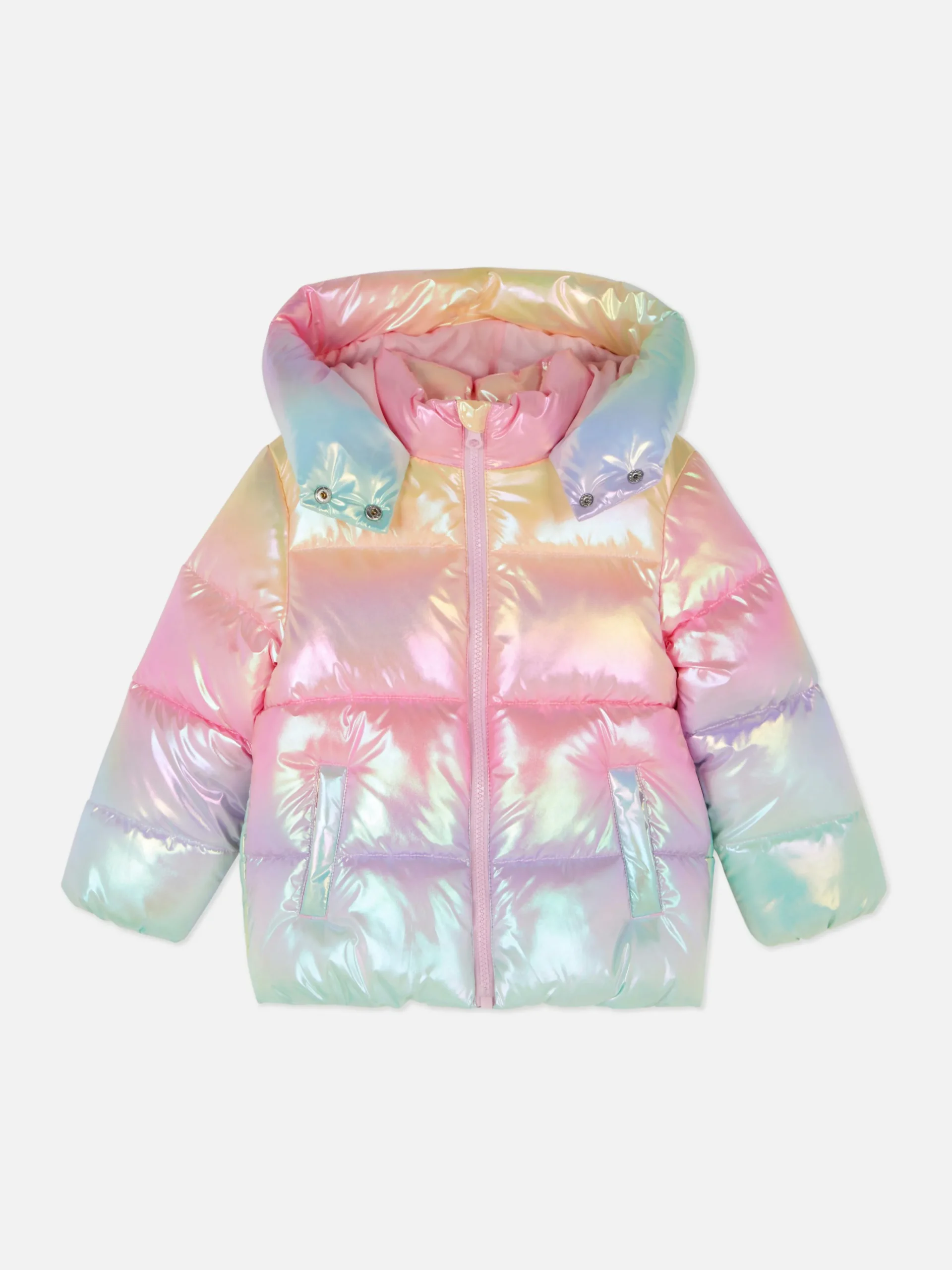 Ombre Iridescent Puffer Jacket|Primark Best