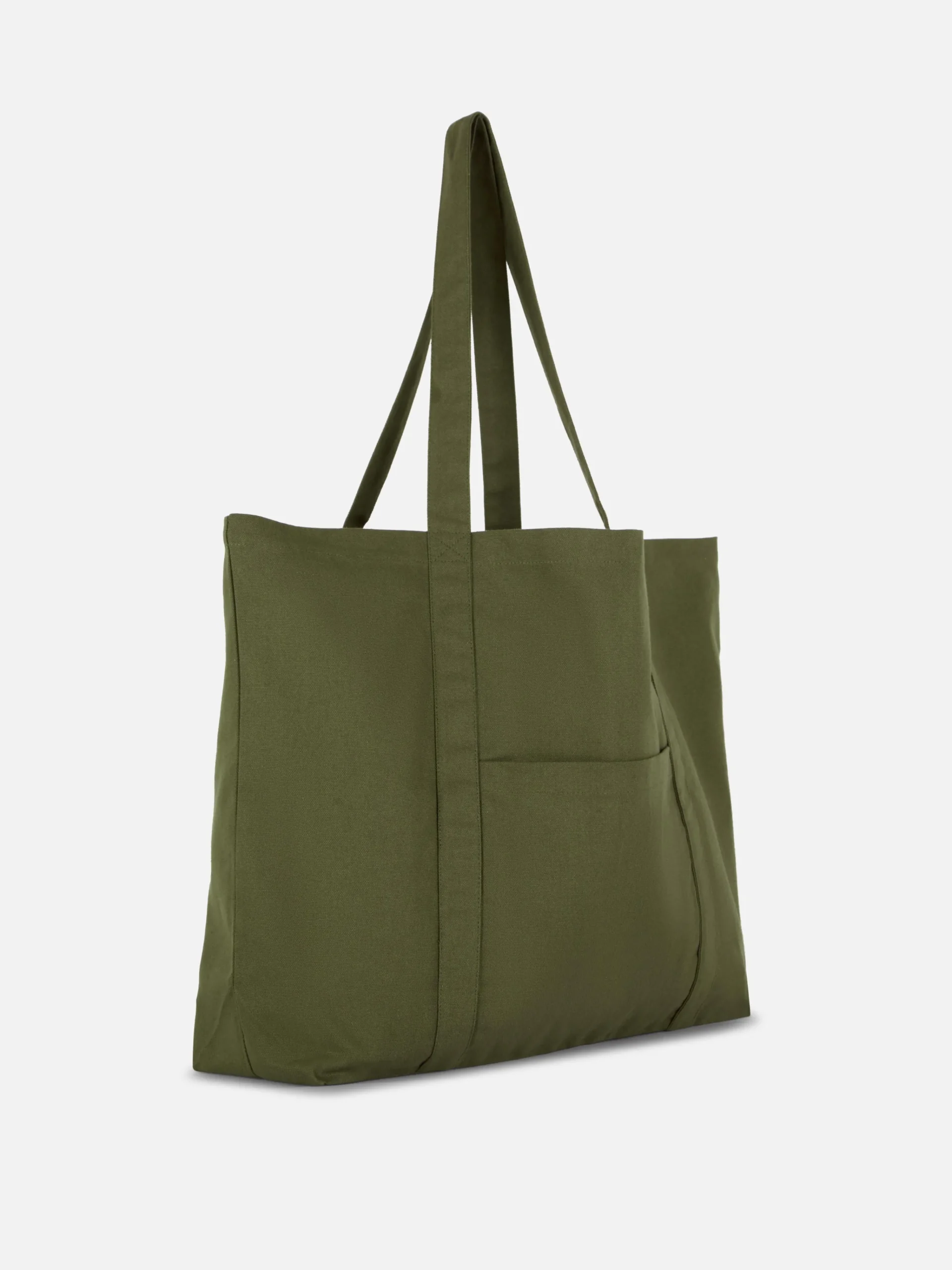 Oversized Canvas Shopper|Primark Online