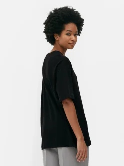 Oversized Essential Jersey T-Shirt|Primark