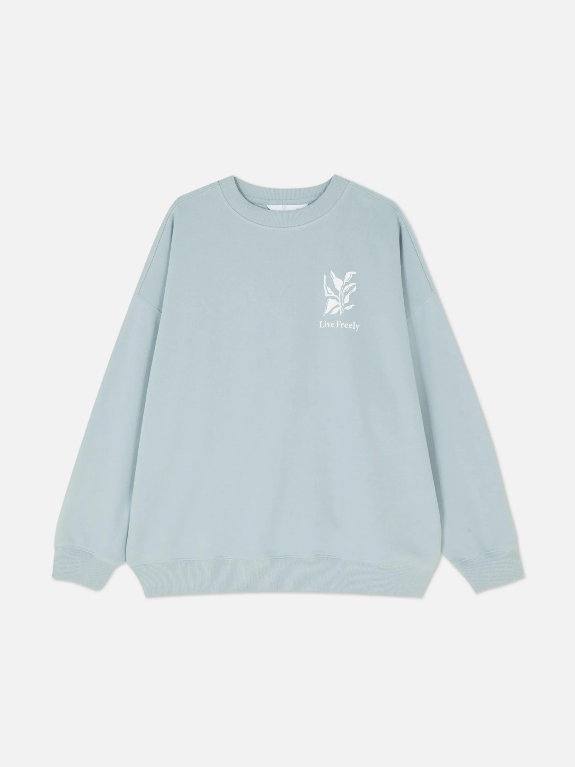 Oversized Graphic Sweatshirt|Primark Hot