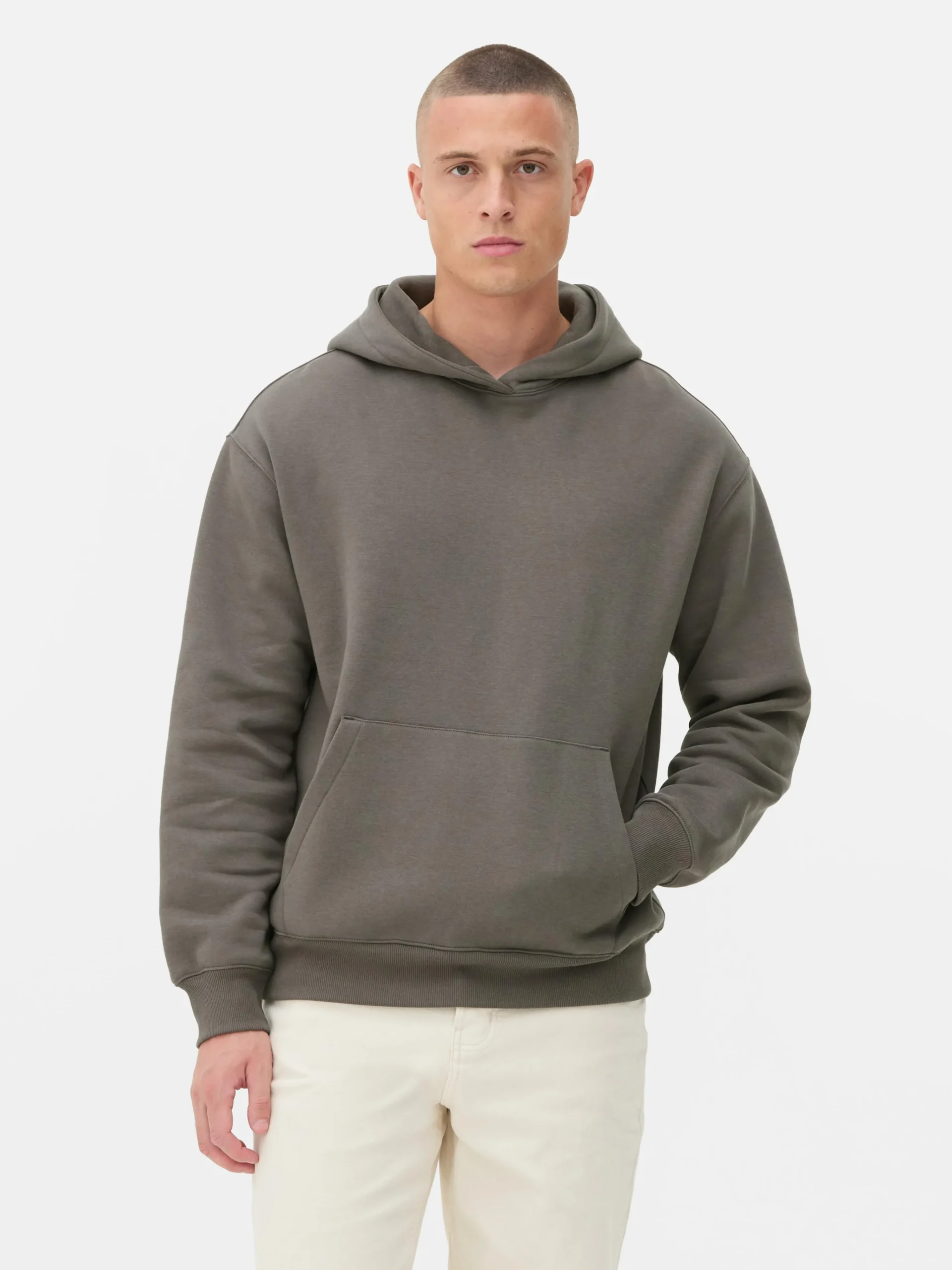 Oversized Jersey Hoodie|Primark Outlet