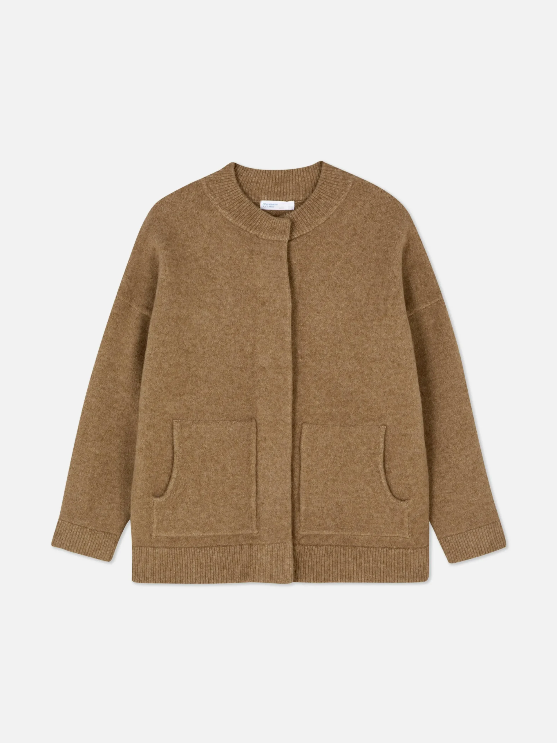 Oversized Knit Bomber Jacket|Primark Discount