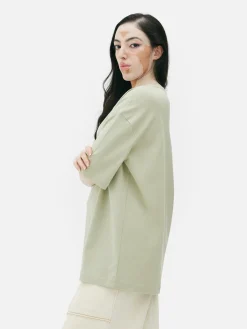 Oversized Short Sleeve T-Shirt|Primark Sale