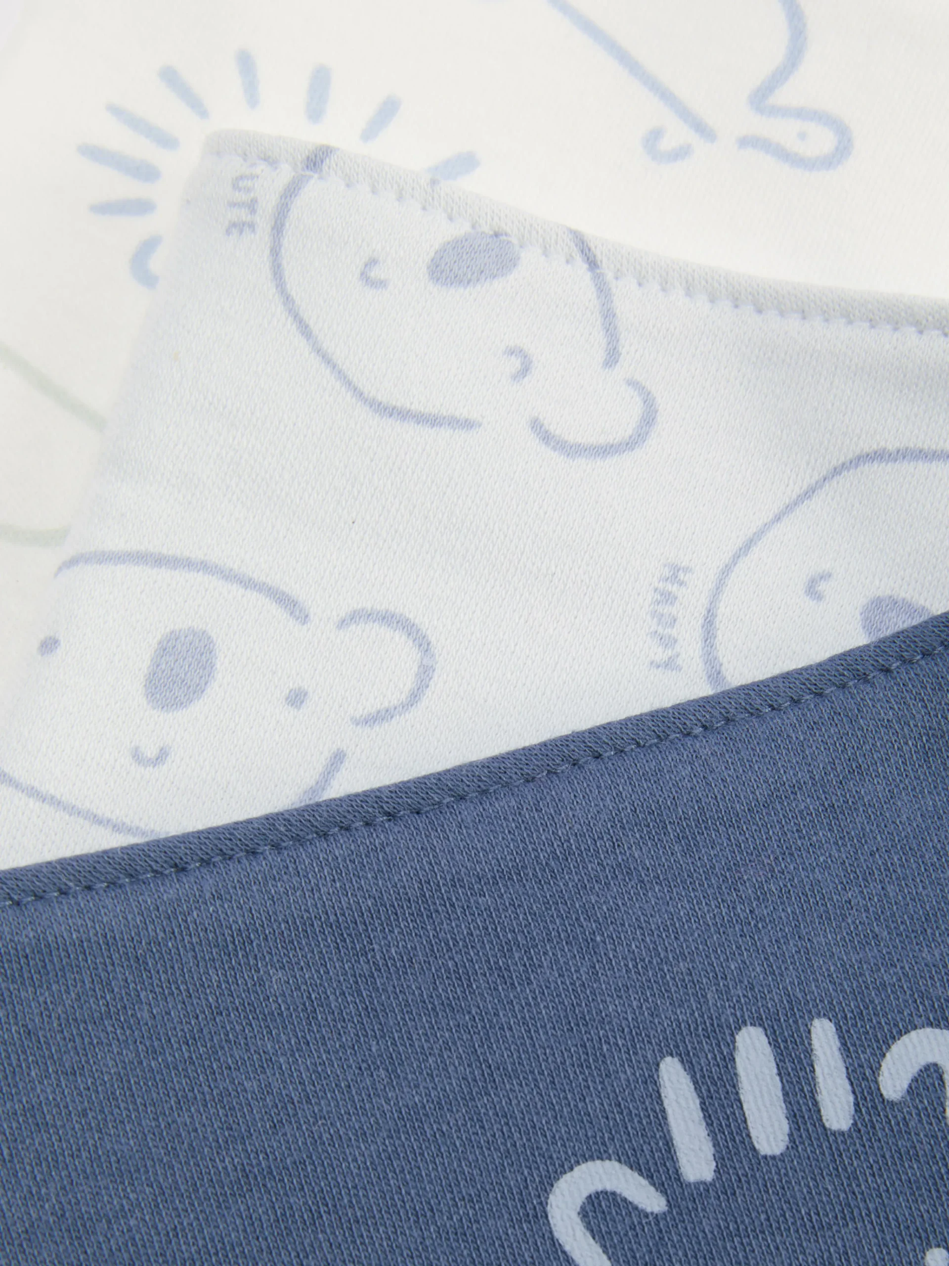 3-Pack Animal Bandana Bibs|Primark New