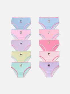 10-Pack Animal Print Briefs|Primark Clearance