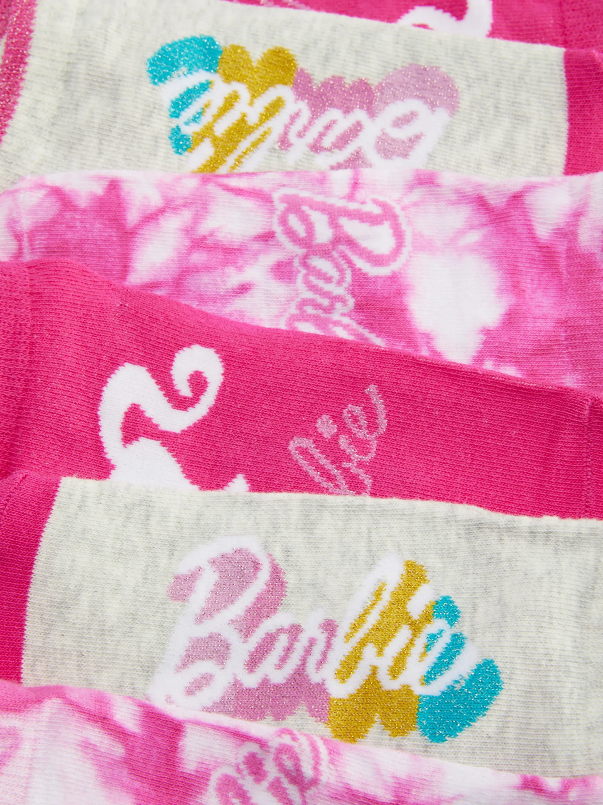 3-Pack Barbie Sneaker Socks|Primark