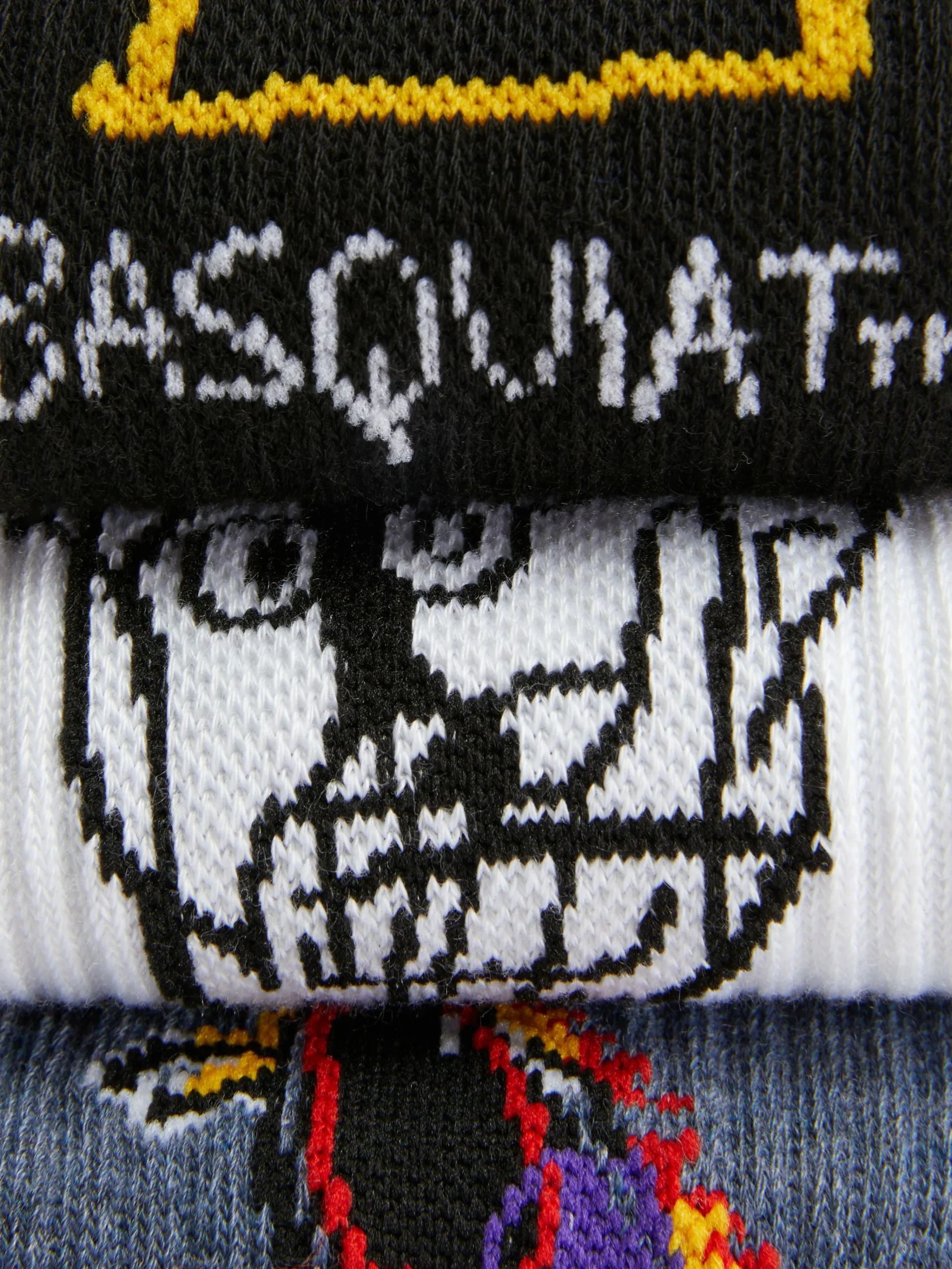 3-Pack Basquiat Crew Socks|Primark Online
