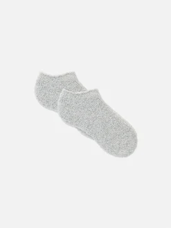 2-Pack Bouclé Sneaker Socks|Primark Outlet