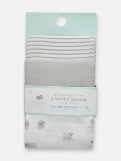 3-Pack Burp Cloths|Primark
