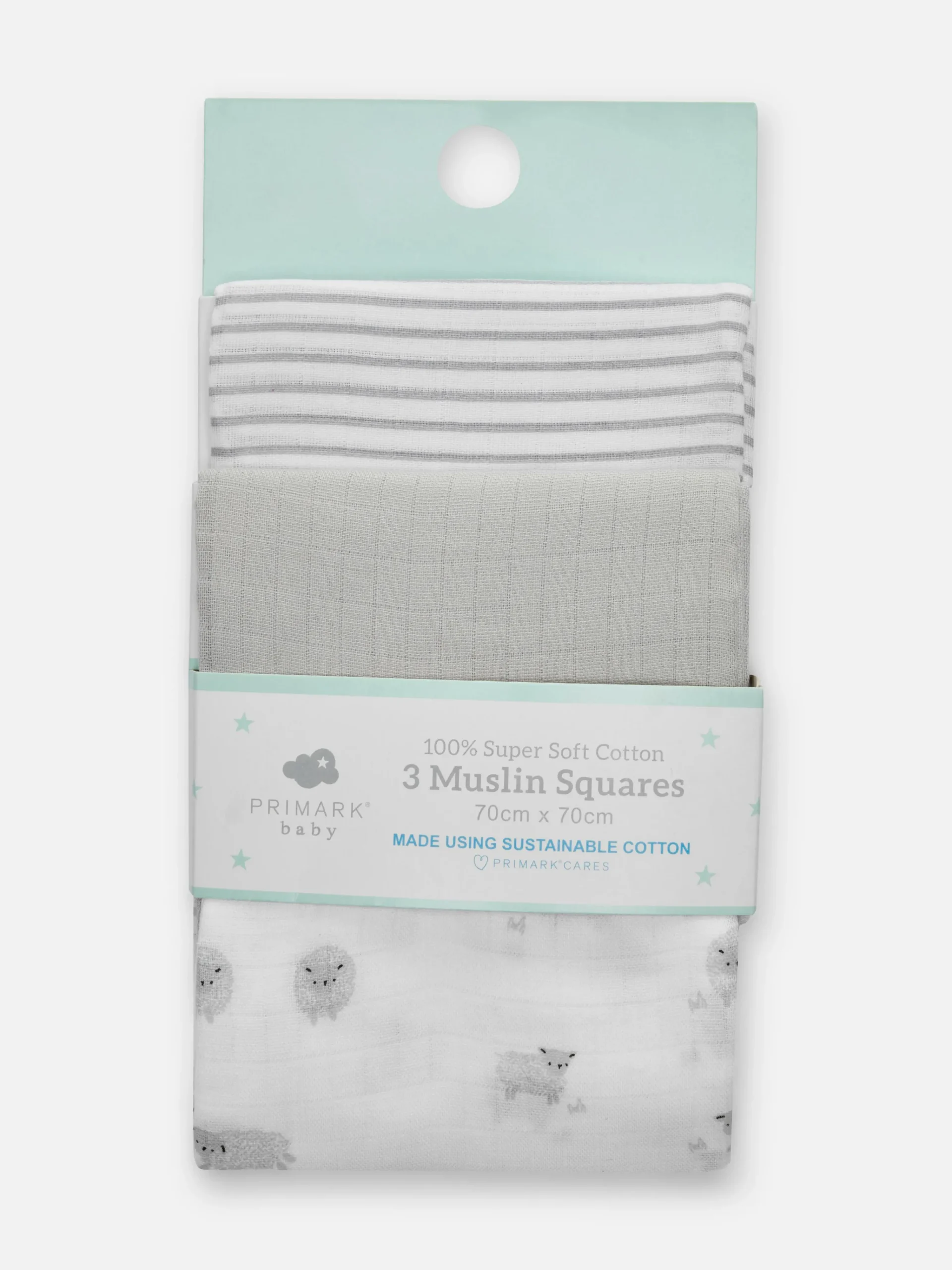 3-Pack Burp Cloths|Primark
