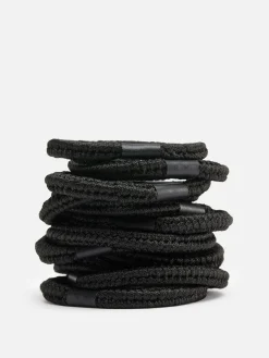 12-Pack Chunky Ponytail Holders|Primark Hot