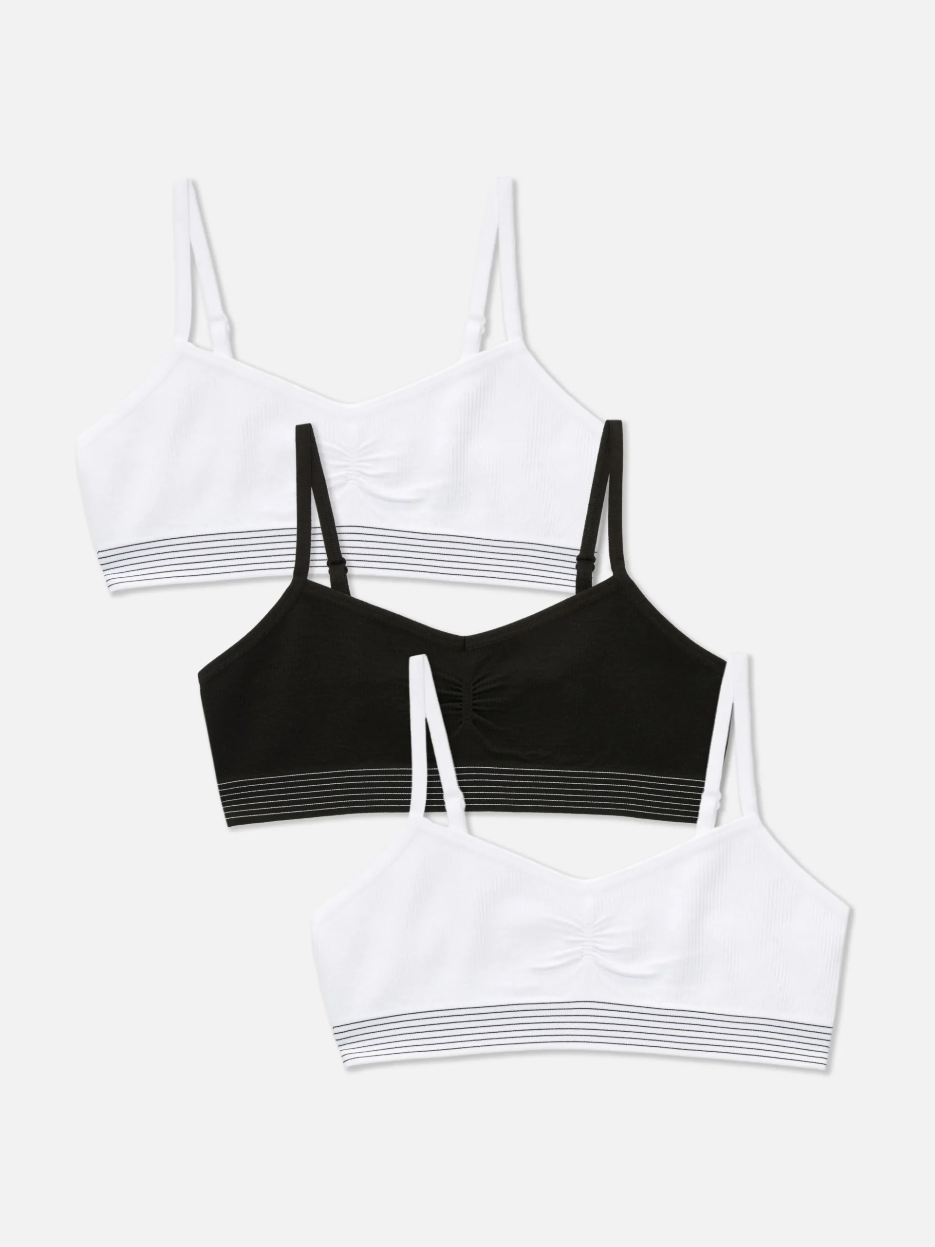 3-Pack Cropped Camis|Primark Discount