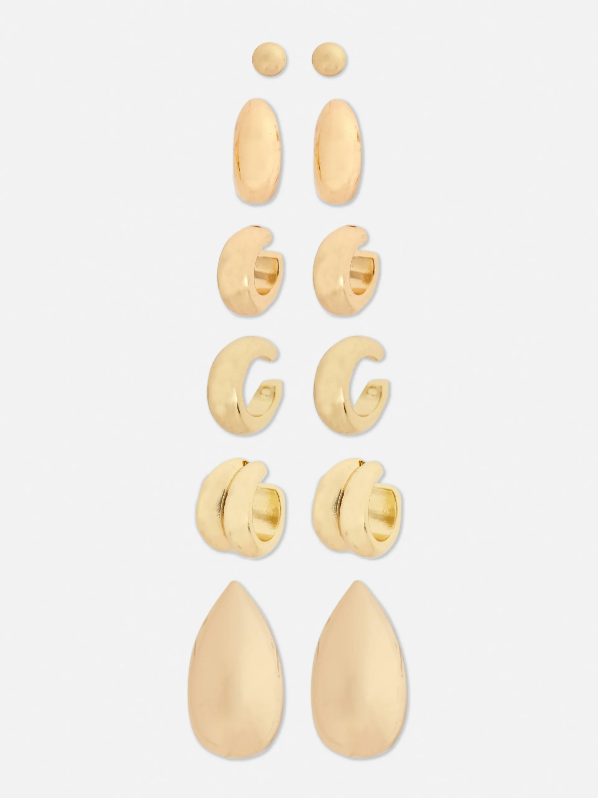 6-Pack Cuff Earrings|Primark Sale